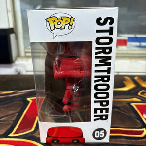 Funko POP! Star Wars #05 Stormtrooper Red FRENLY BRICKS - Open 7 Days