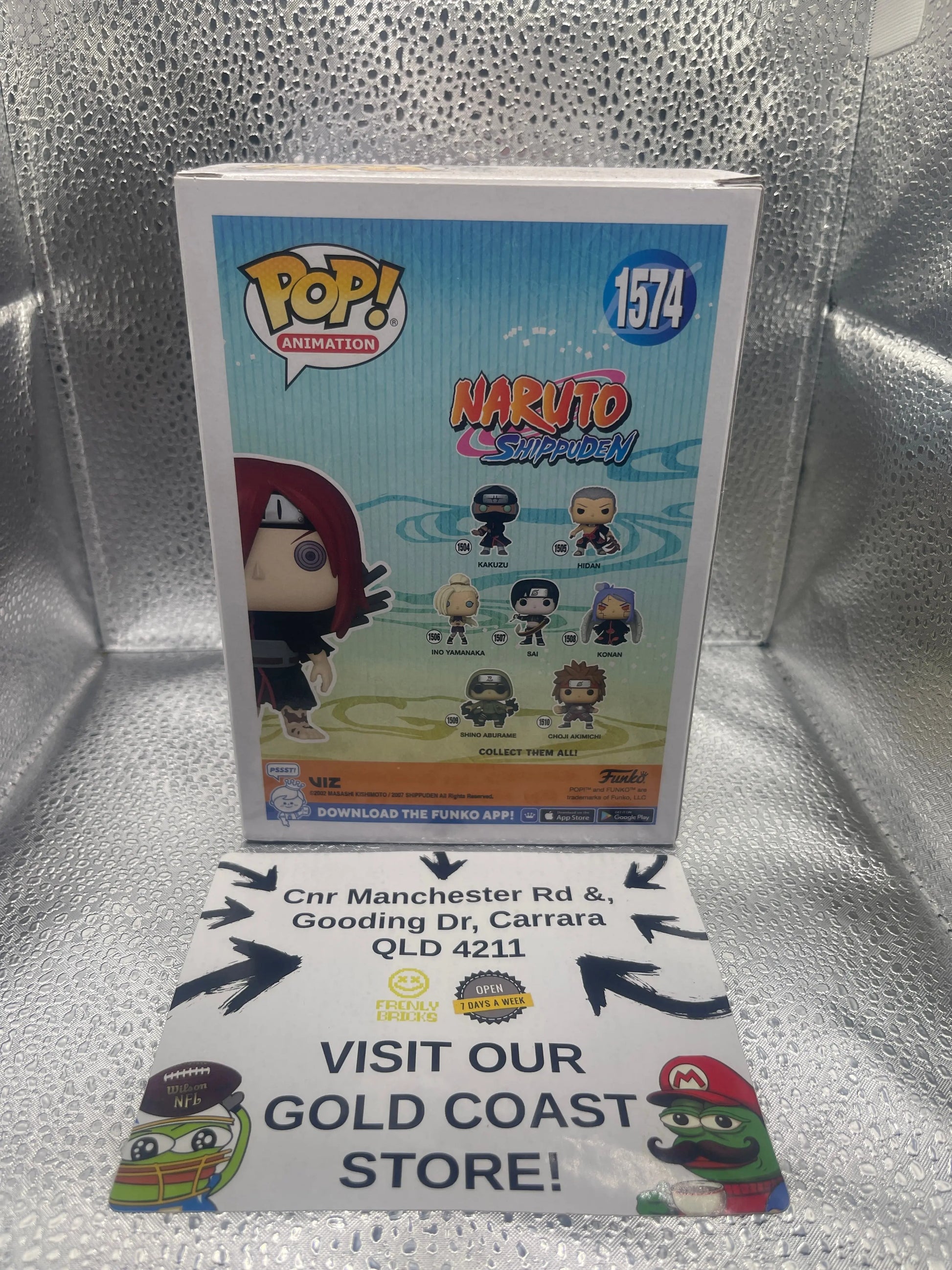 Funko Pop! Naruto Shippuden Nagato #1574 Glow in the Dark Special Edition FRENLY BRICKS - Open 7 Days