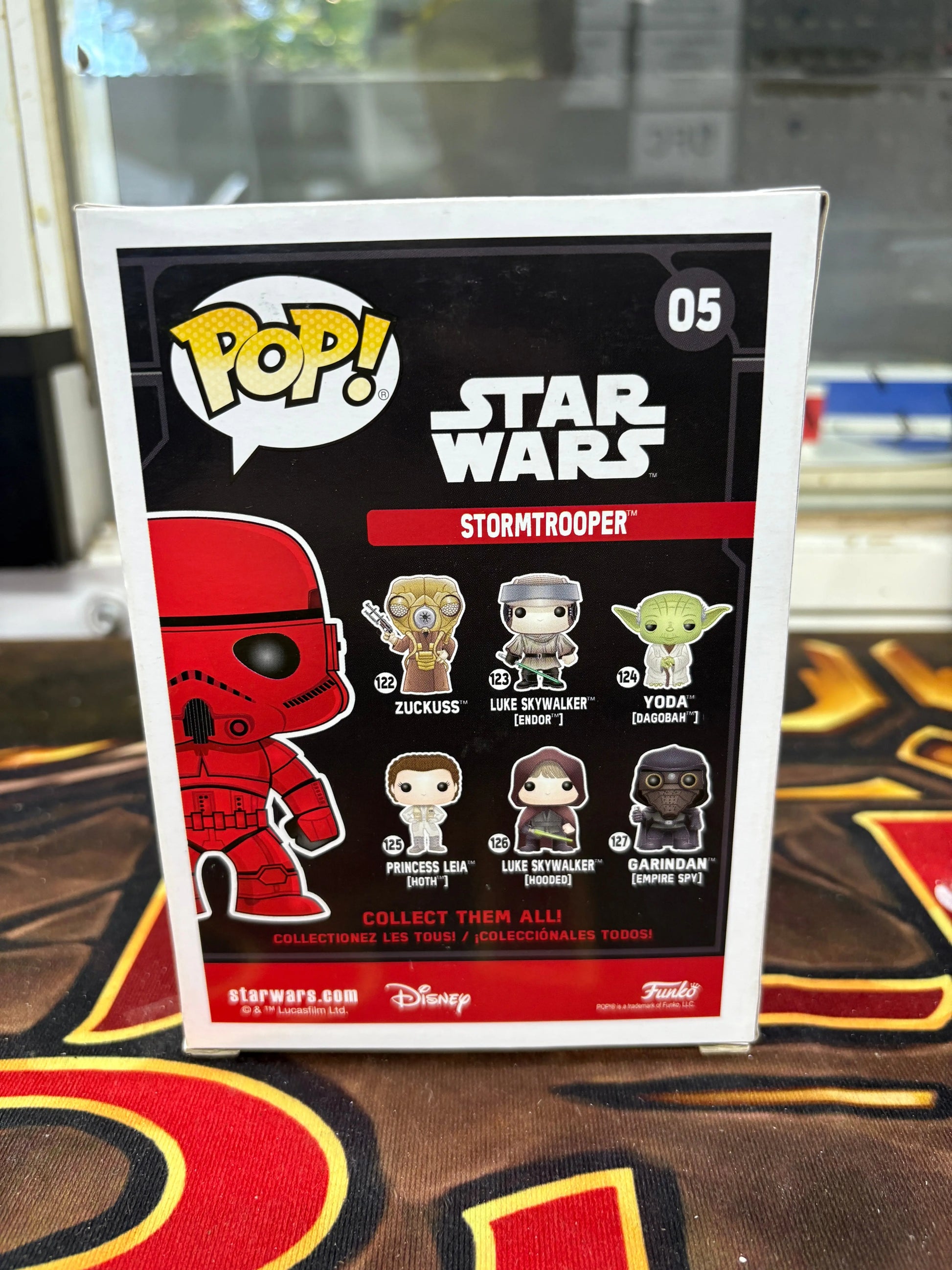 Funko POP! Star Wars #05 Stormtrooper Red FRENLY BRICKS - Open 7 Days
