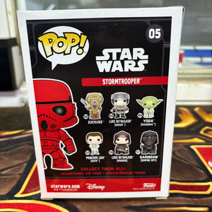 Funko POP! Star Wars #05 Stormtrooper Red FRENLY BRICKS - Open 7 Days