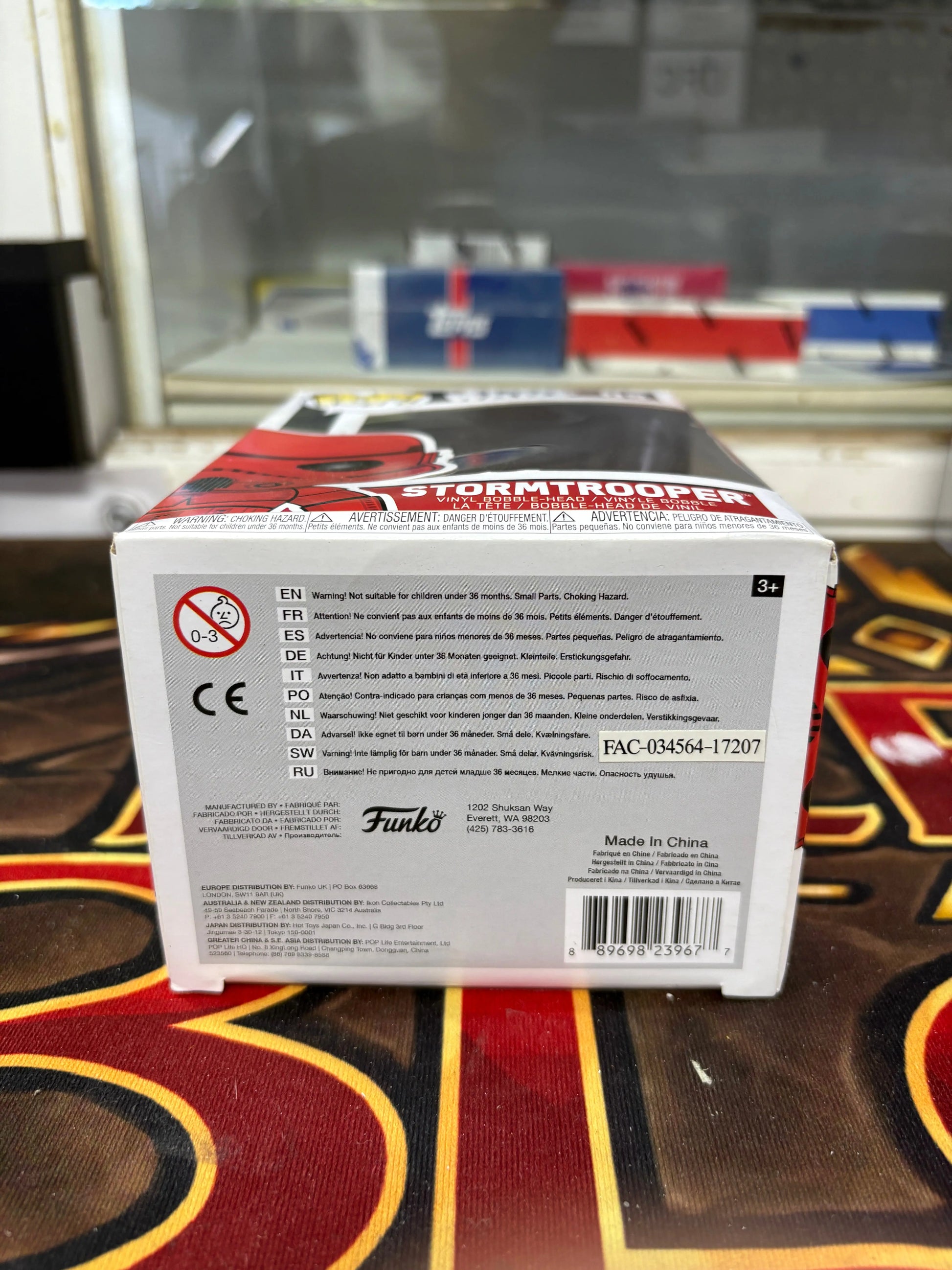 Funko POP! Star Wars #05 Stormtrooper Red FRENLY BRICKS - Open 7 Days