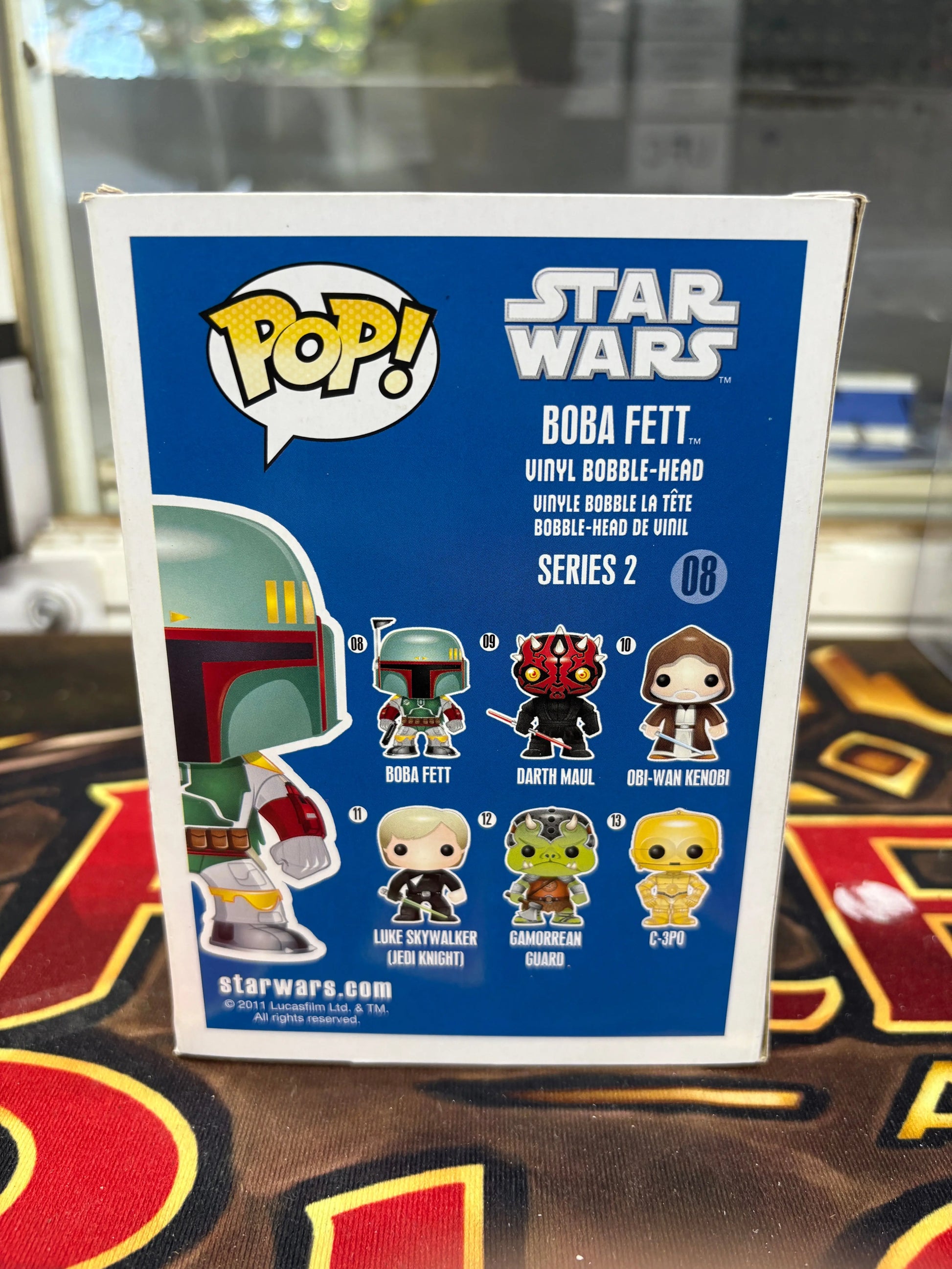 Funko POP! Star Wars #08 Boba Fett Blue Label FRENLY BRICKS - Open 7 Days