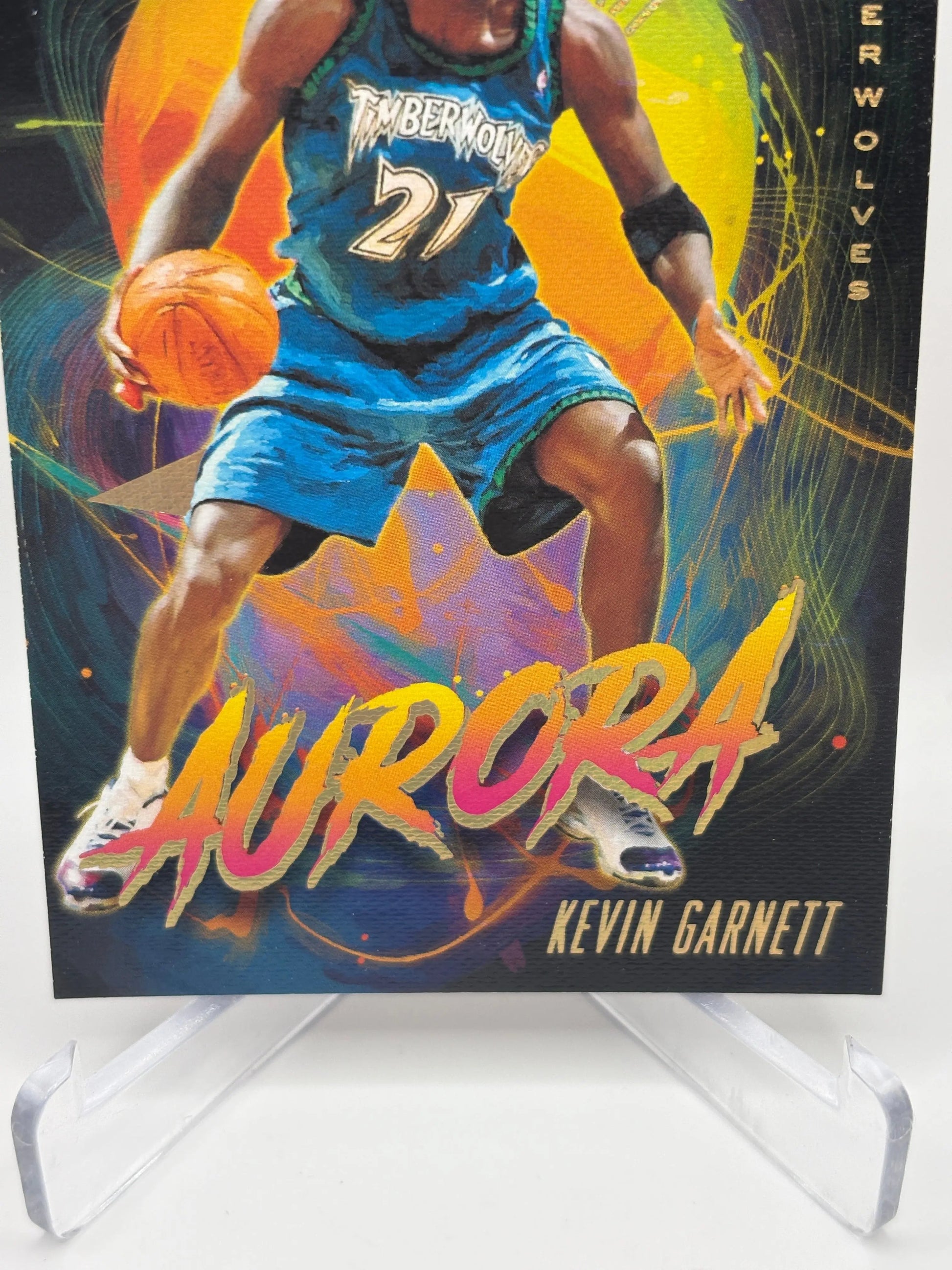 2019-20 Panini Court Kings Basketball #2 Kevin Garnett Aurora FRENLY BRICKS - Open 7 Days