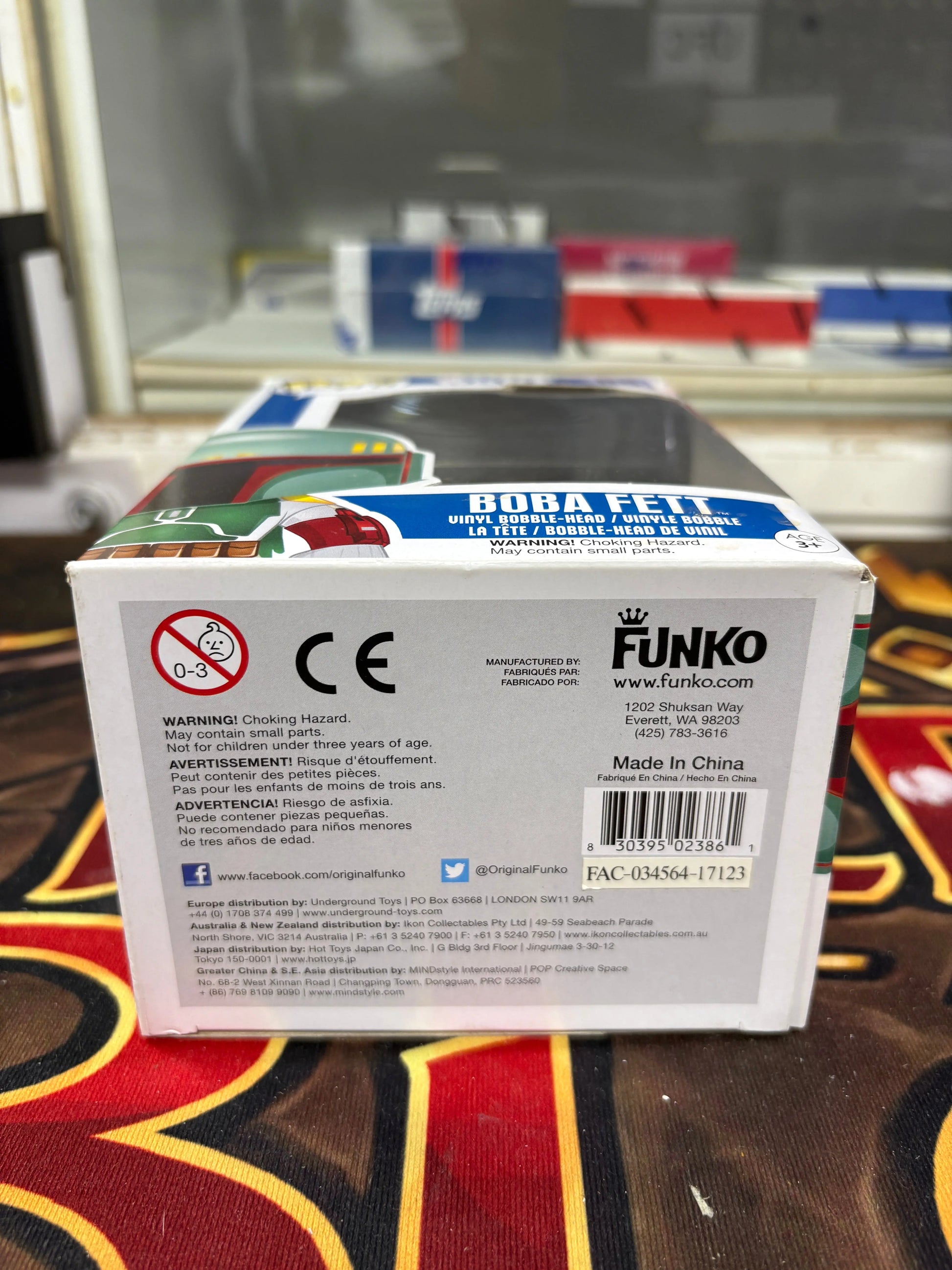 Funko POP! Star Wars #08 Boba Fett Blue Label FRENLY BRICKS - Open 7 Days