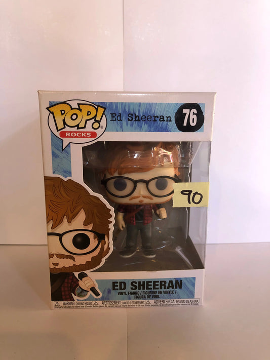 FUNKO Pop Vinyl 76 Ed Sheeran Rocks - FRENLY BRICKS - Open 7 Days