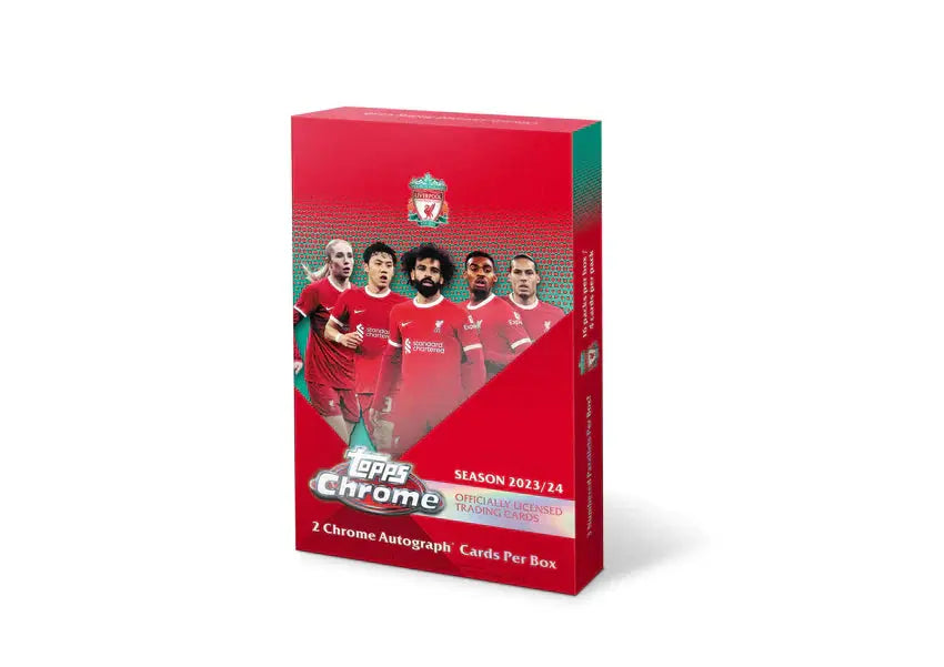 2023-24 Topps Chrome Liverpool FC Soccer Team Set Box FRENLY BRICKS - Open 7 Days