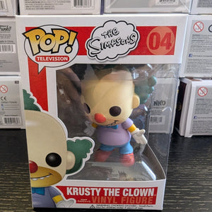 Funko Pop The Simpson Krusty The Clown TM #04 Vaulted & Retired FRENLY BRICKS - Open 7 Days