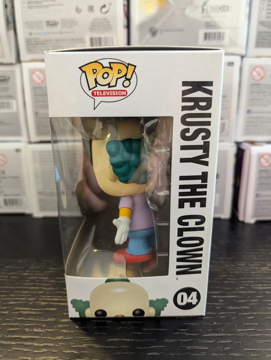 Funko Pop The Simpson Krusty The Clown TM #04 Vaulted & Retired FRENLY BRICKS - Open 7 Days