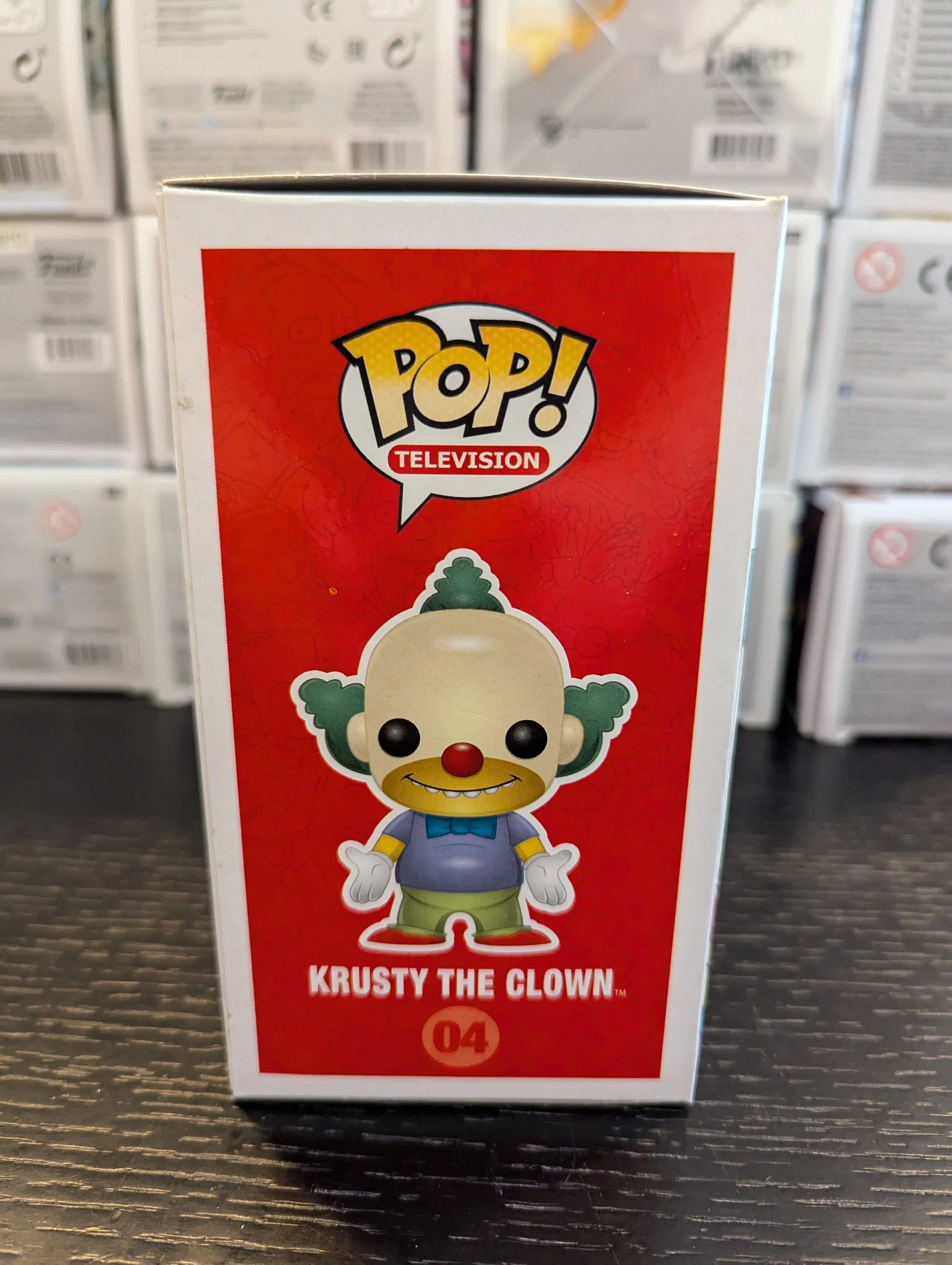 Funko Pop The Simpson Krusty The Clown TM #04 Vaulted & Retired FRENLY BRICKS - Open 7 Days