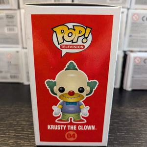 Funko Pop The Simpson Krusty The Clown TM #04 Vaulted & Retired FRENLY BRICKS - Open 7 Days