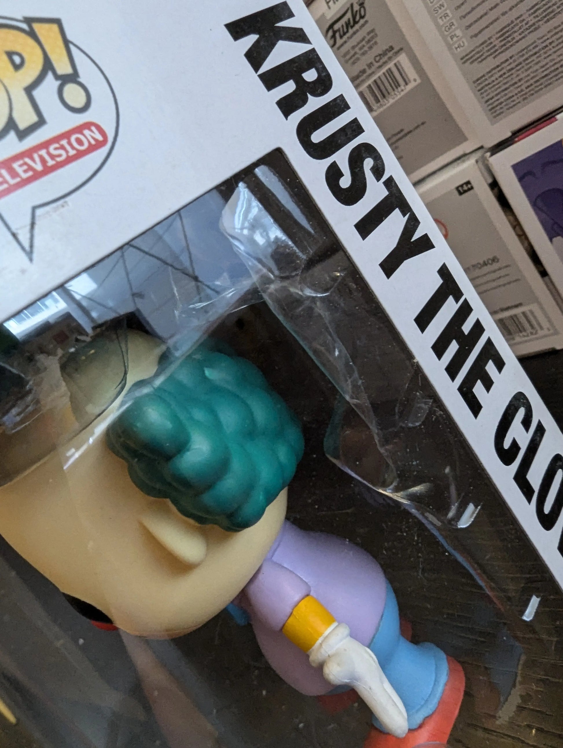 Funko Pop The Simpson Krusty The Clown TM #04 Vaulted & Retired FRENLY BRICKS - Open 7 Days