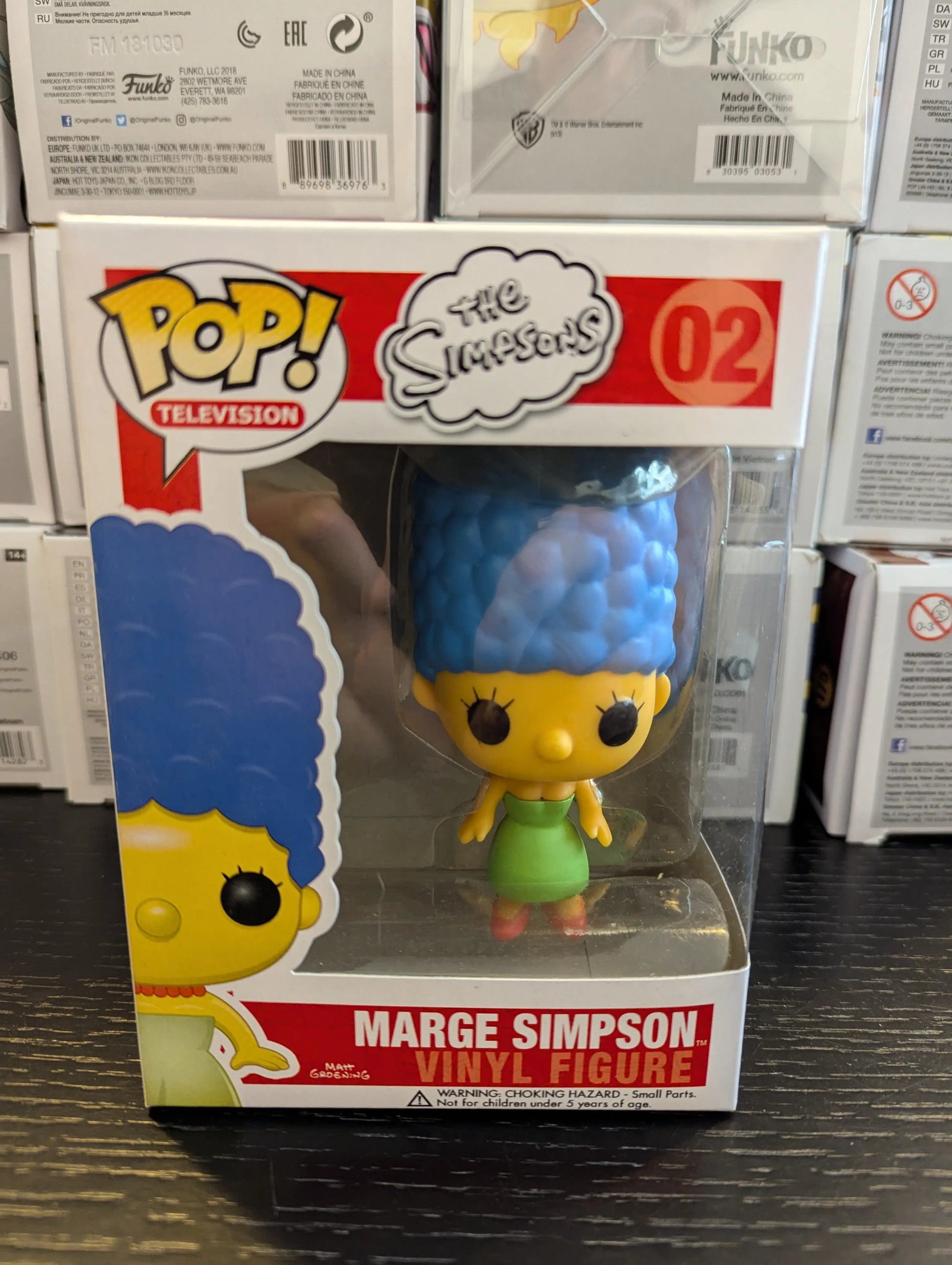 Funko Pop! The Simpsons Marge #02 Vaulted & Retired FRENLY BRICKS - Open 7 Days