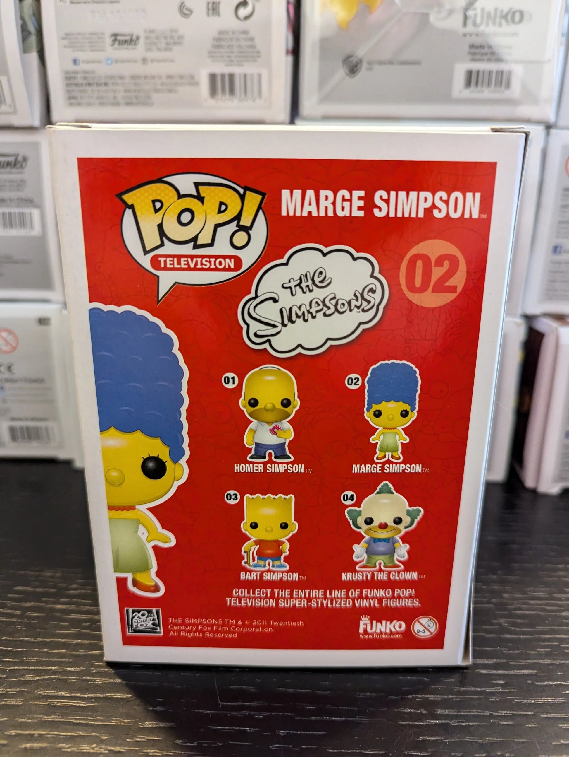 Funko Pop! The Simpsons Marge #02 Vaulted & Retired FRENLY BRICKS - Open 7 Days