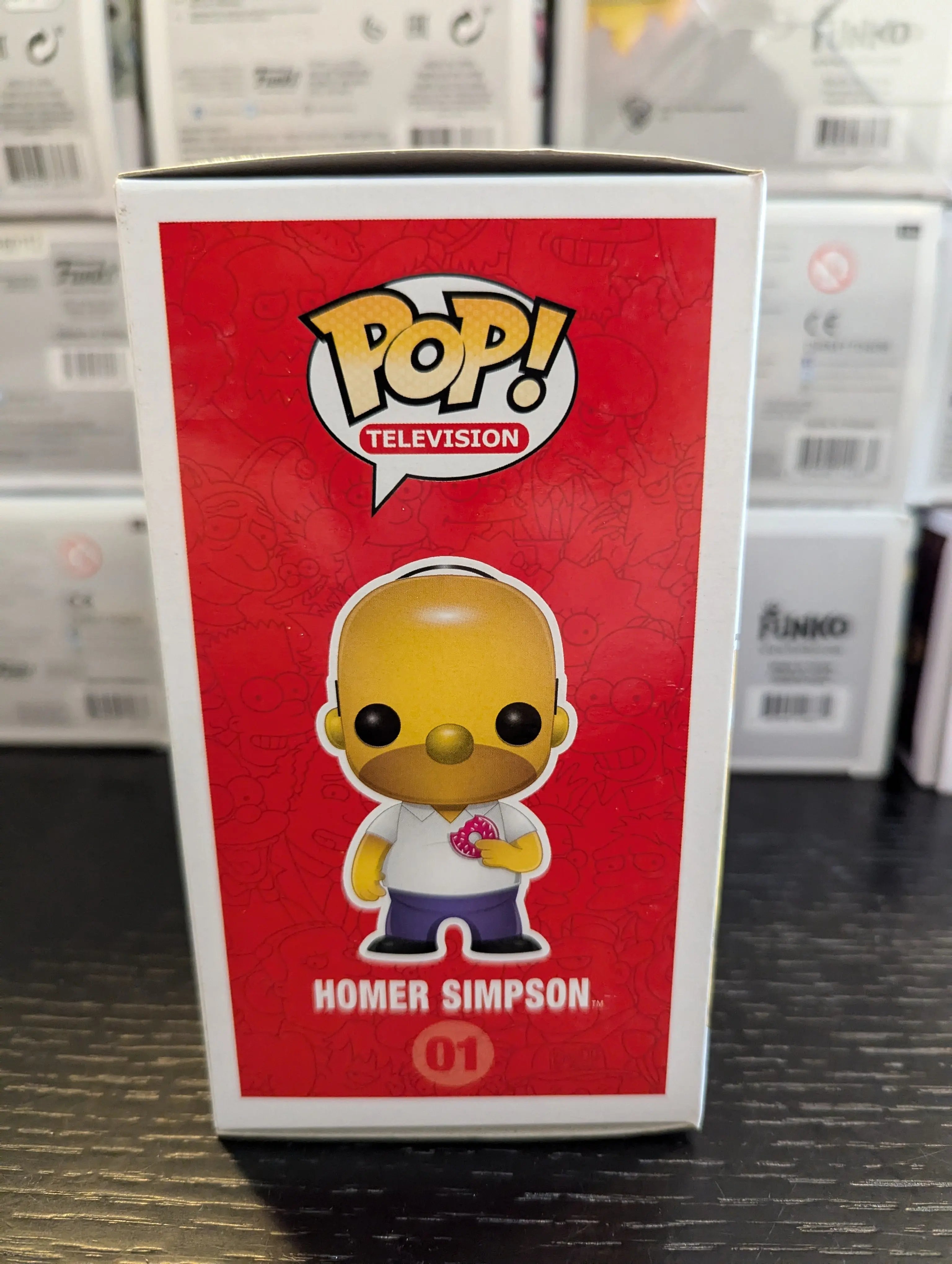 Homer Simpson 01 vaulted deals Funko Pop figure