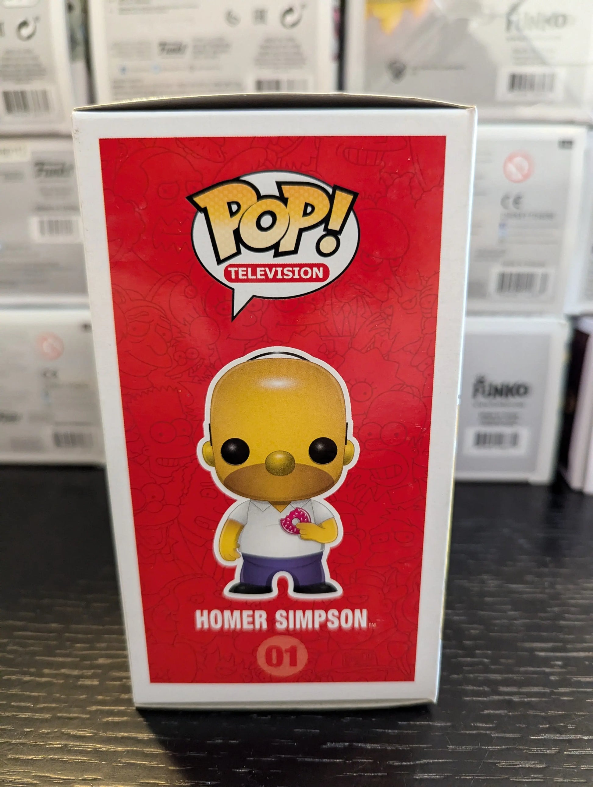 Funko POP Vinyl - Television - The Simpsons - Homer Simpson - #01 FRENLY BRICKS - Open 7 Days