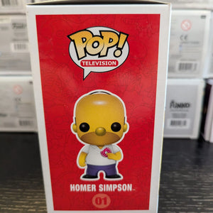 Funko POP Vinyl - Television - The Simpsons - Homer Simpson - #01 FRENLY BRICKS - Open 7 Days