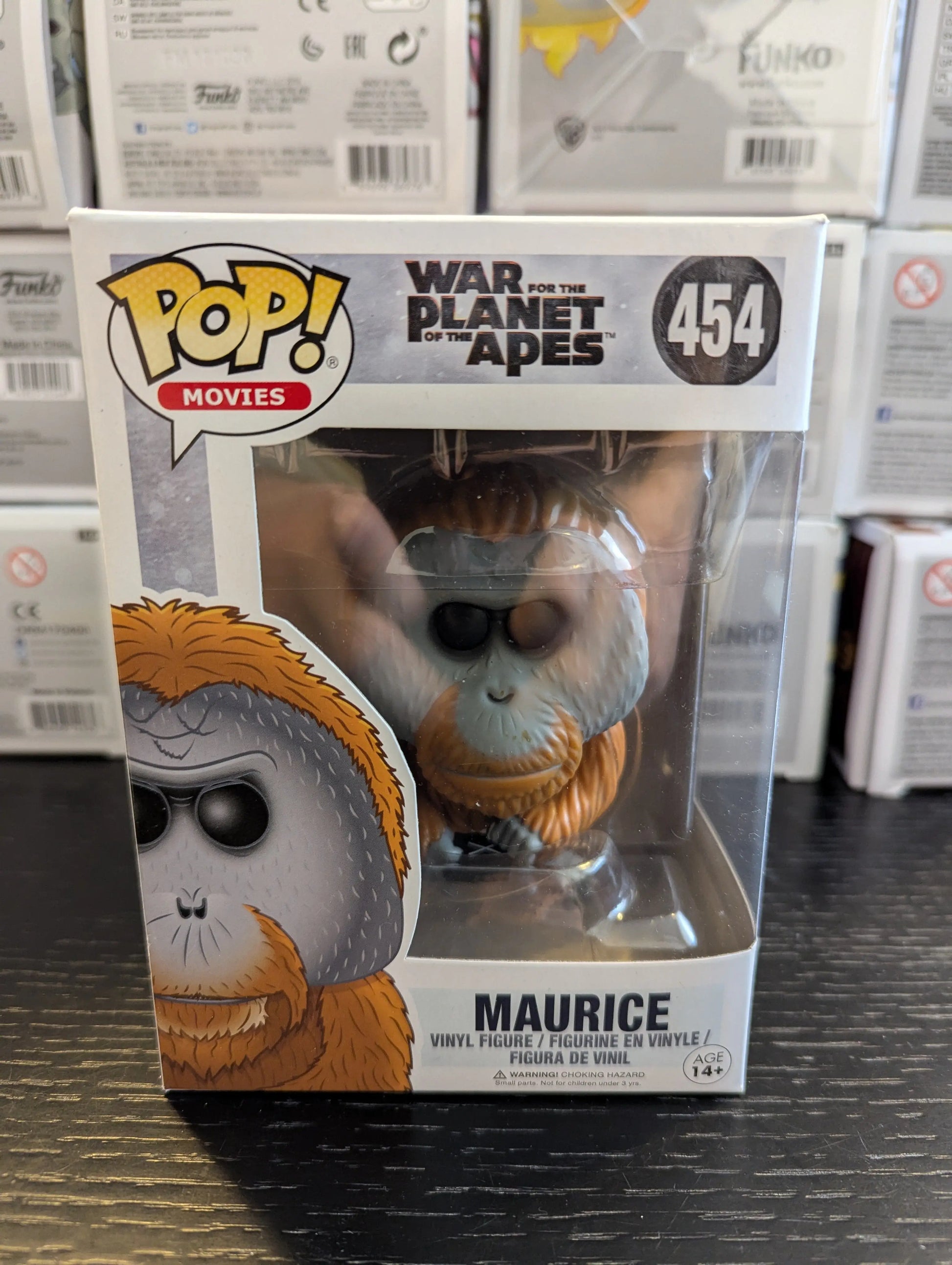 War For The Planet Of The Apes Maurice Pop! Movies Funko Vinyl Figure 454 FRENLY BRICKS - Open 7 Days