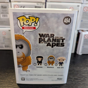 War For The Planet Of The Apes Maurice Pop! Movies Funko Vinyl Figure 454 FRENLY BRICKS - Open 7 Days