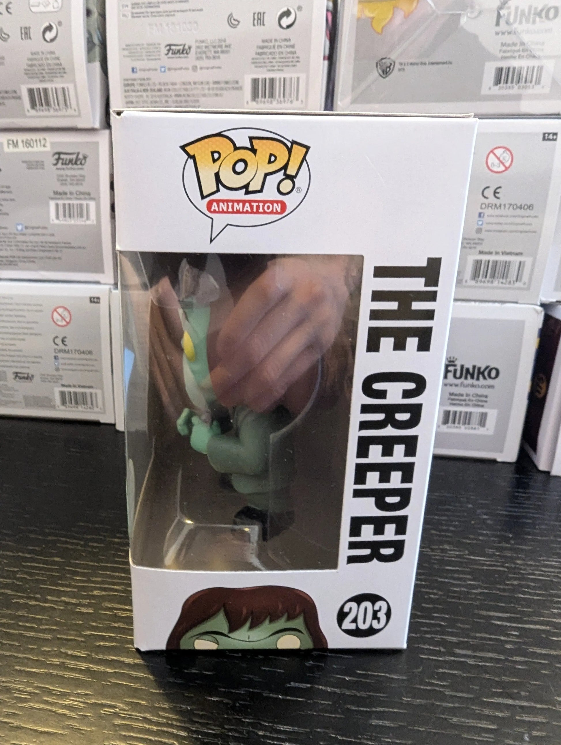 Funko Vinyl Pop Animation .. The Creeper # 203. Scooby Doo. Convention Exclusive FRENLY BRICKS - Open 7 Days