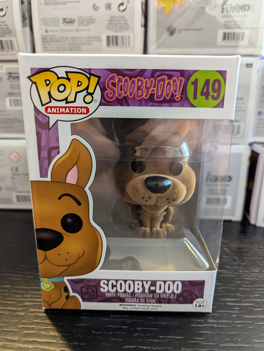 Scooby-Doo! - Scooby Doo Flocked Pop! Viynl Figure #149 FRENLY BRICKS - Open 7 Days