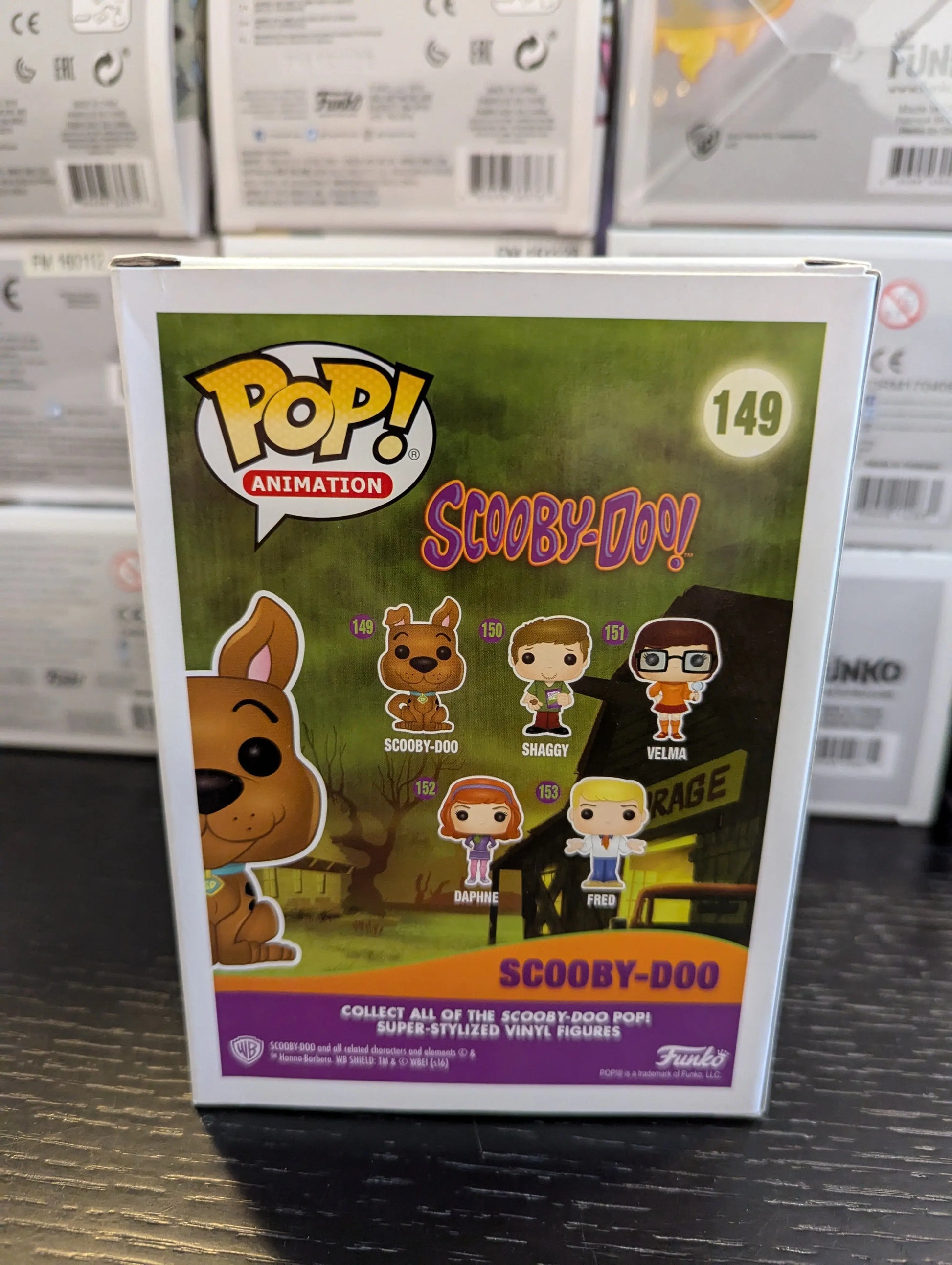 Scooby-Doo! - Scooby Doo Flocked Pop! Viynl Figure #149 FRENLY BRICKS - Open 7 Days