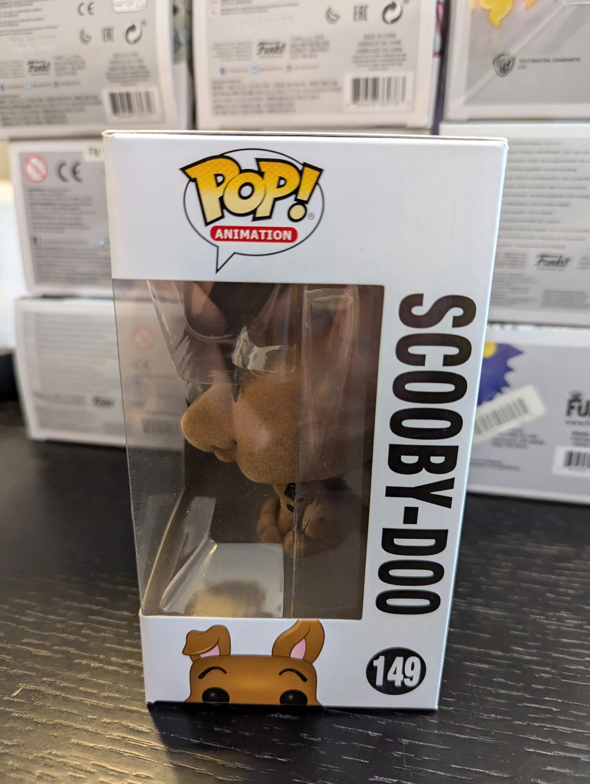 Scooby-Doo! - Scooby Doo Flocked Pop! Viynl Figure #149 FRENLY BRICKS - Open 7 Days