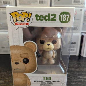 Movies Funko Pop - Ted with Remote - Ted 2 - No. 187 FRENLY BRICKS - Open 7 Days