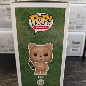 Movies Funko Pop - Ted with Remote - Ted 2 - No. 187 FRENLY BRICKS - Open 7 Days