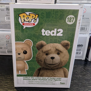 Movies Funko Pop - Ted with Remote - Ted 2 - No. 187 FRENLY BRICKS - Open 7 Days