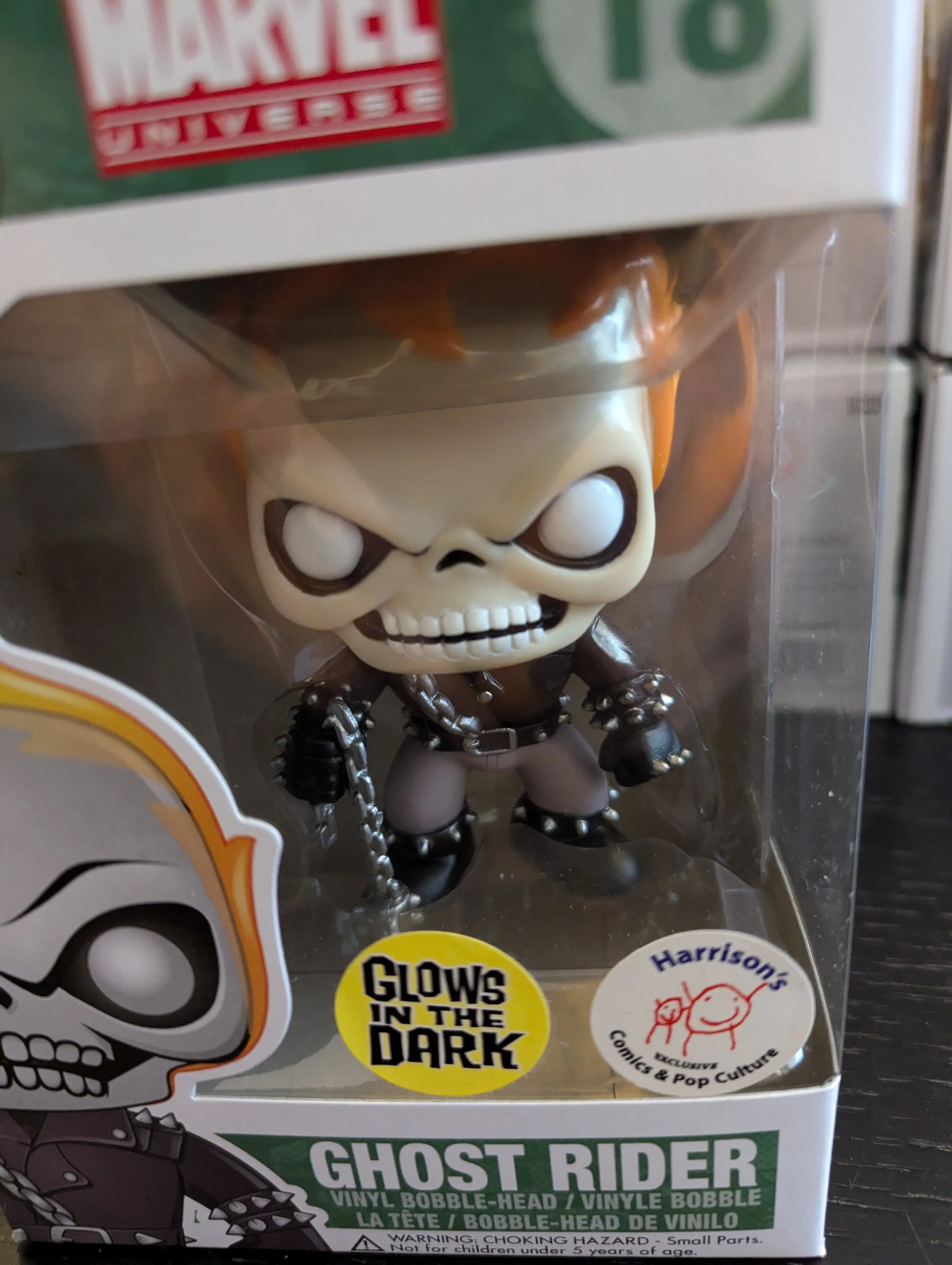 Funko Pop selling Ghost Rider #18