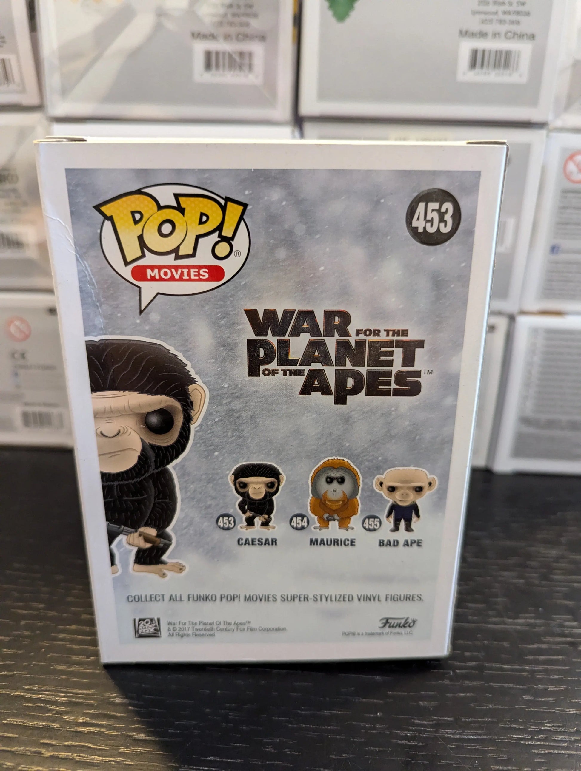 Funko Pop! Vinyl: Planet of the Apes - Caesar #453 FRENLY BRICKS - Open 7 Days