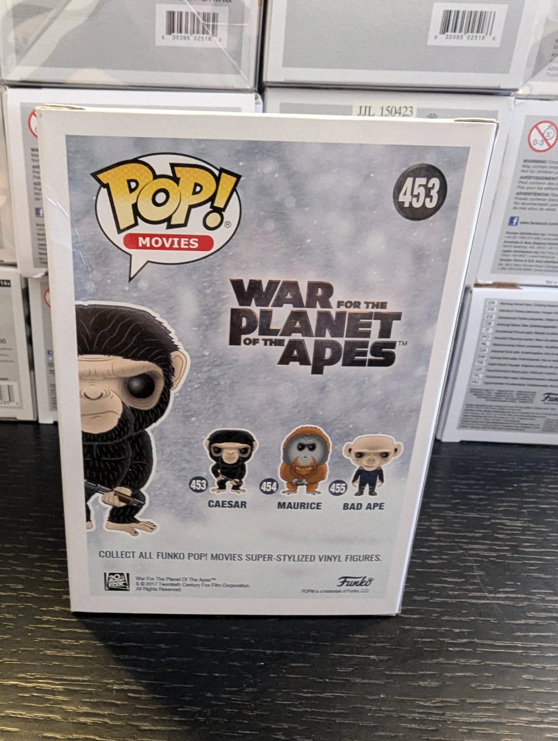 Funko POP Vinyl Caesar Planet of the Apes #453 FRENLY BRICKS - Open 7 Days