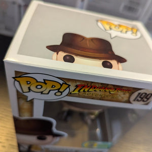 Funko Pop Vinyl #199 Indiana Jones Vaulted Grail 2016 SDCC Excellent Condition FRENLY BRICKS - Open 7 Days