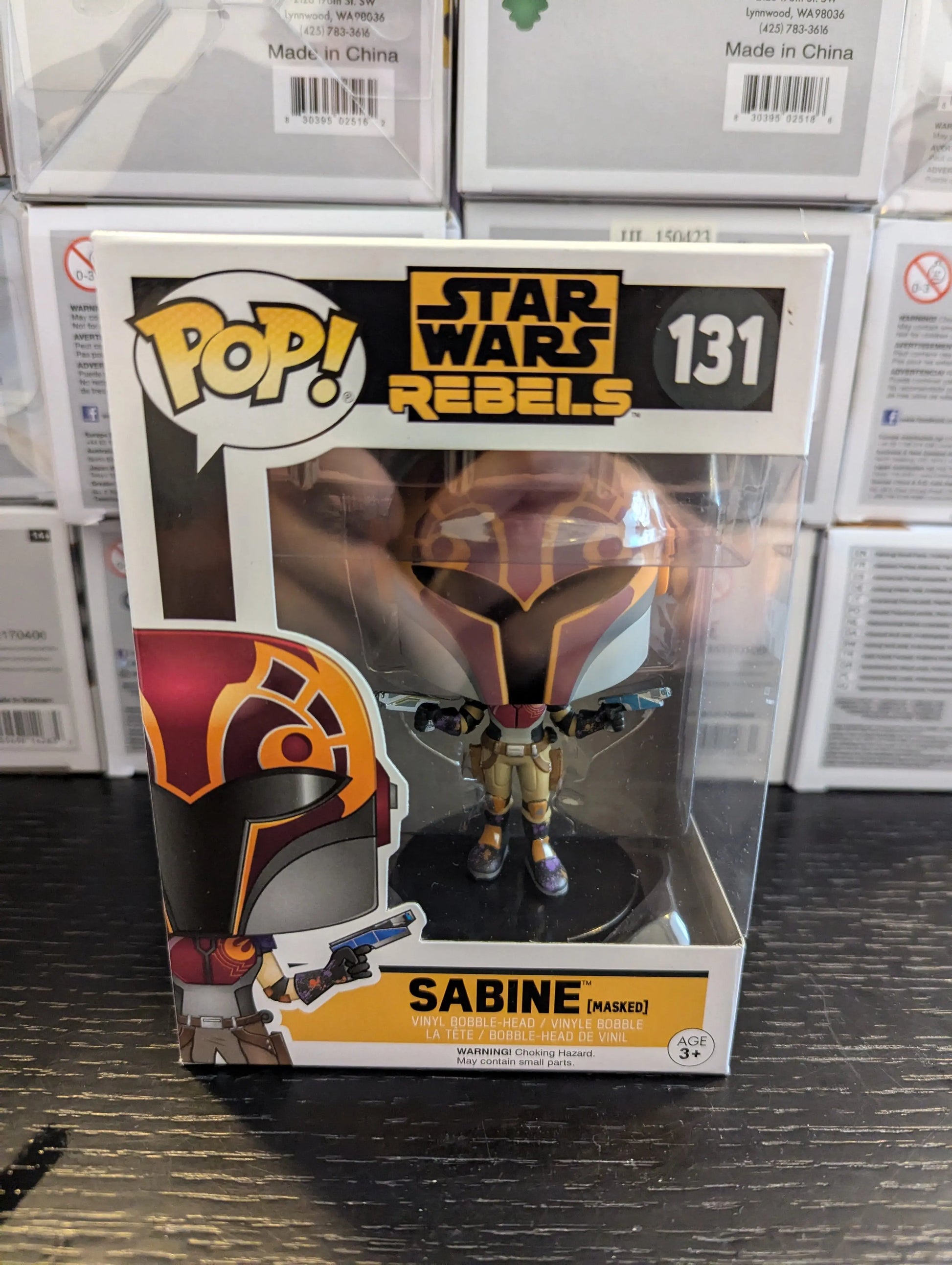 Star Wars Rebels - Sabine #131 (Masked) Funko Pop! Vinyl FRENLY BRICKS - Open 7 Days