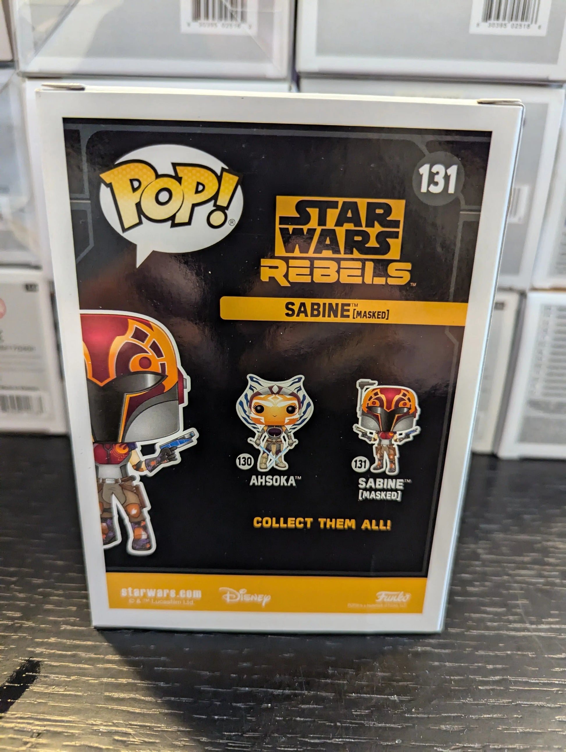 Star Wars Rebels - Sabine #131 (Masked) Funko Pop! Vinyl FRENLY BRICKS - Open 7 Days