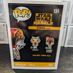 Star Wars Rebels - Sabine #131 (Masked) Funko Pop! Vinyl FRENLY BRICKS - Open 7 Days