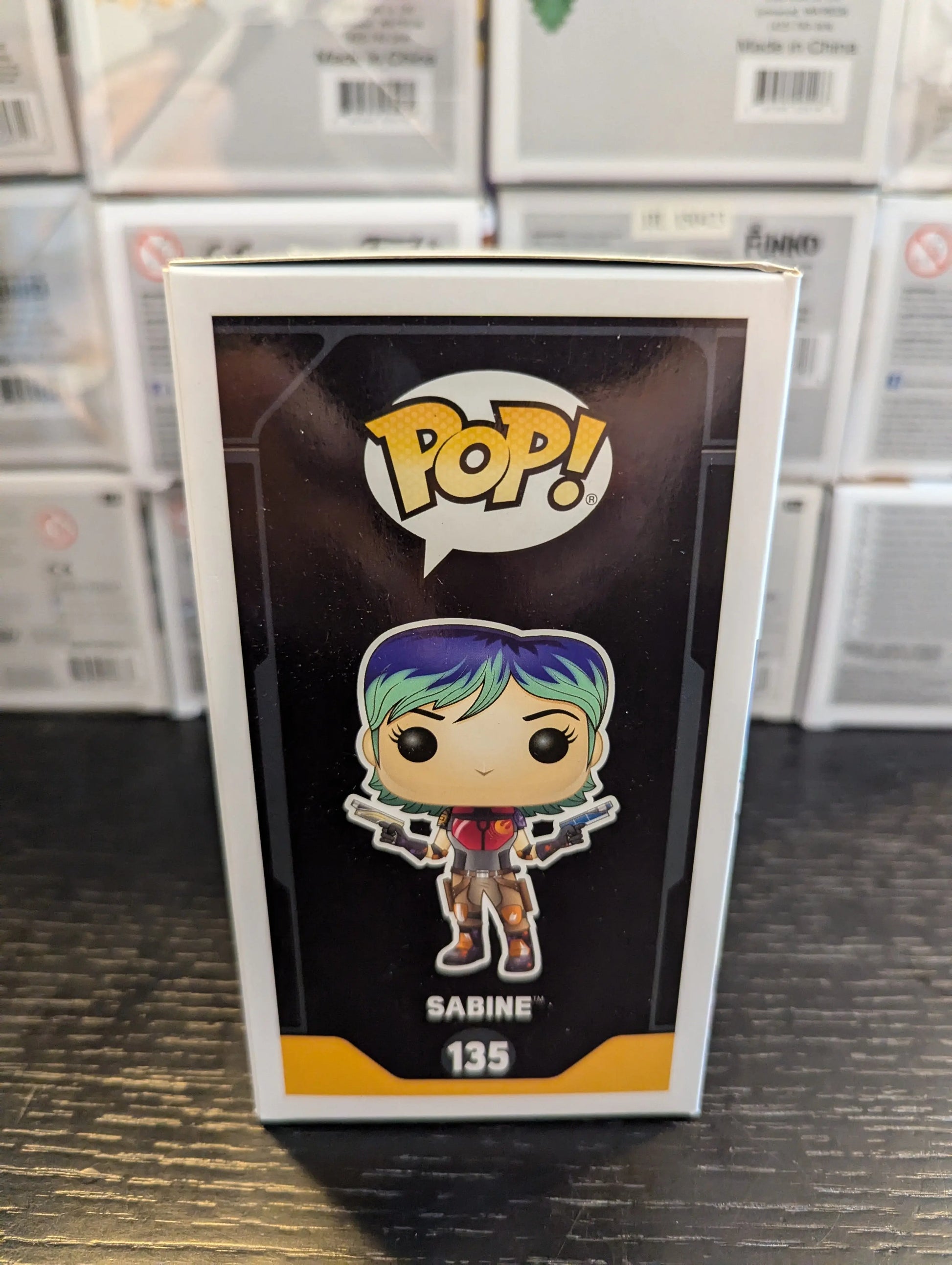 Funko Pop! Star Wars Rebels Sabine Wren #135 Vaulted Vinyl FRENLY BRICKS - Open 7 Days