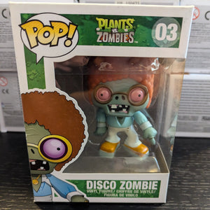 FUNKO POP VINYL PLANTS VS ZOMBIES PVZ DISCO ZOMBIE #03 FRENLY BRICKS - Open 7 Days