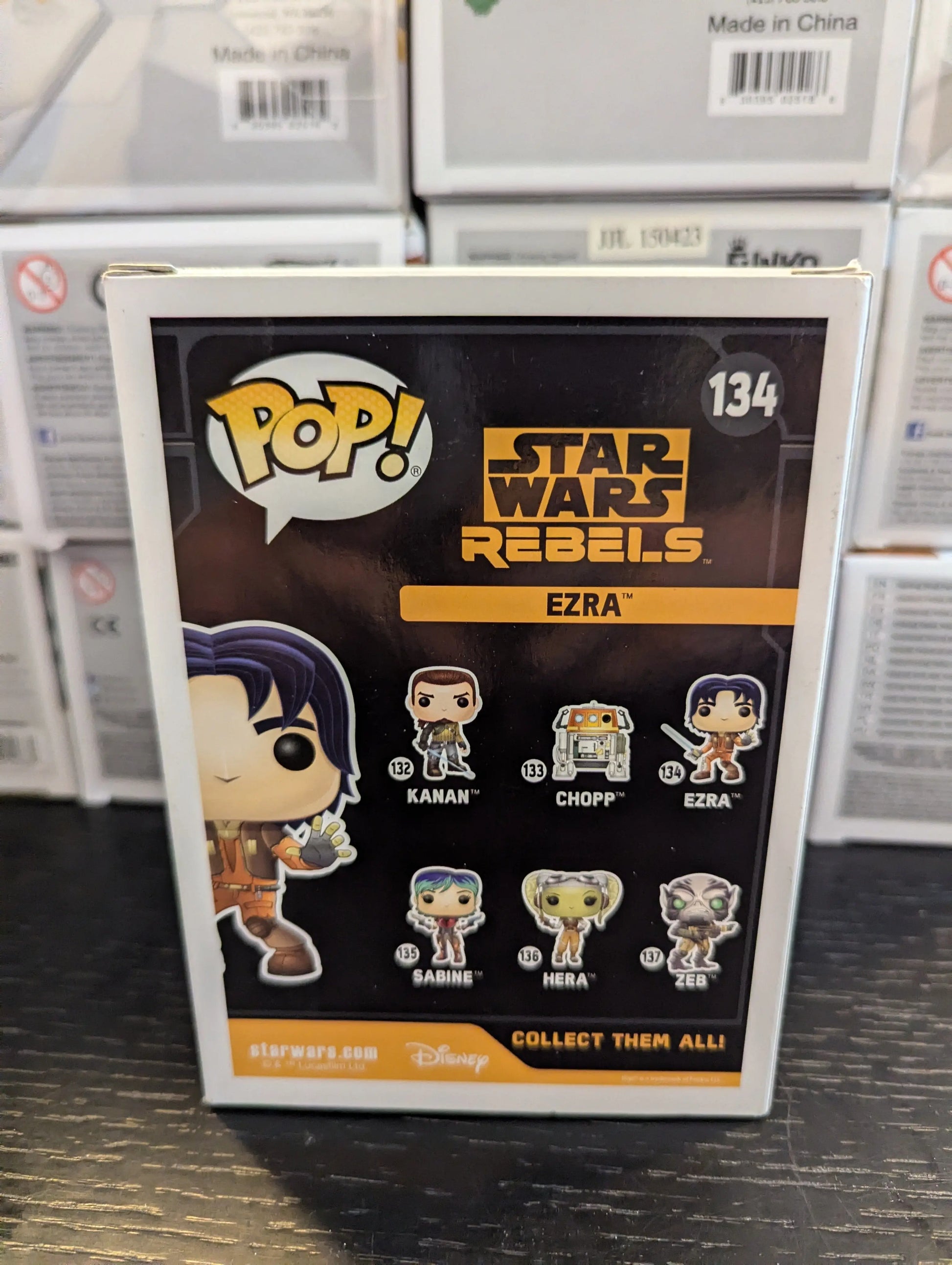 Funko Pop! Vinyl: Star Wars - Ezra Bridger #134 FRENLY BRICKS - Open 7 Days