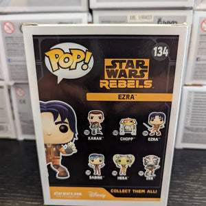 Funko Pop! Vinyl: Star Wars - Ezra Bridger #134 FRENLY BRICKS - Open 7 Days