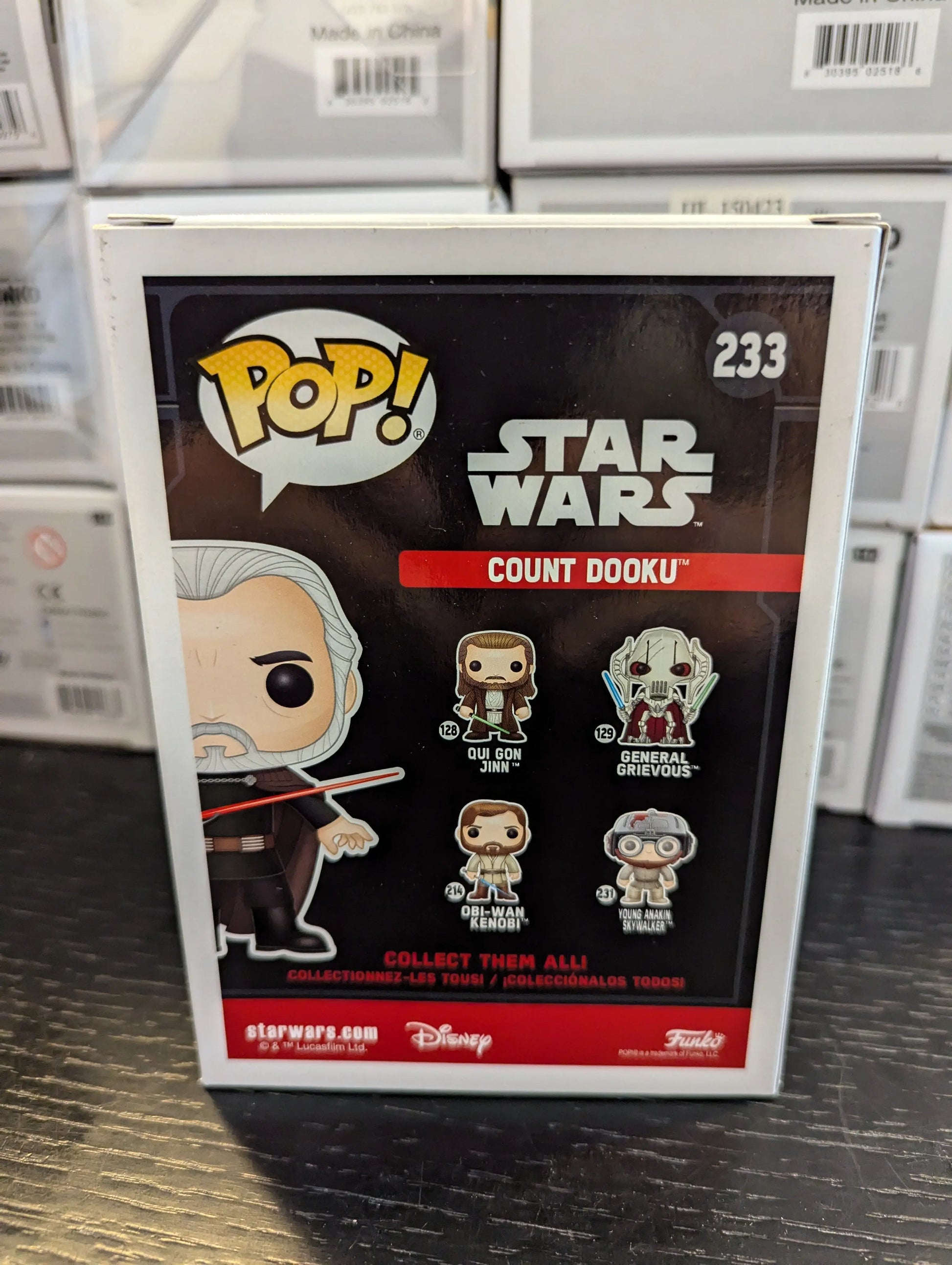 Funko POP Vinyl - Count Dooku - Smugglers Bounty - #233 - Star Wars FRENLY BRICKS - Open 7 Days