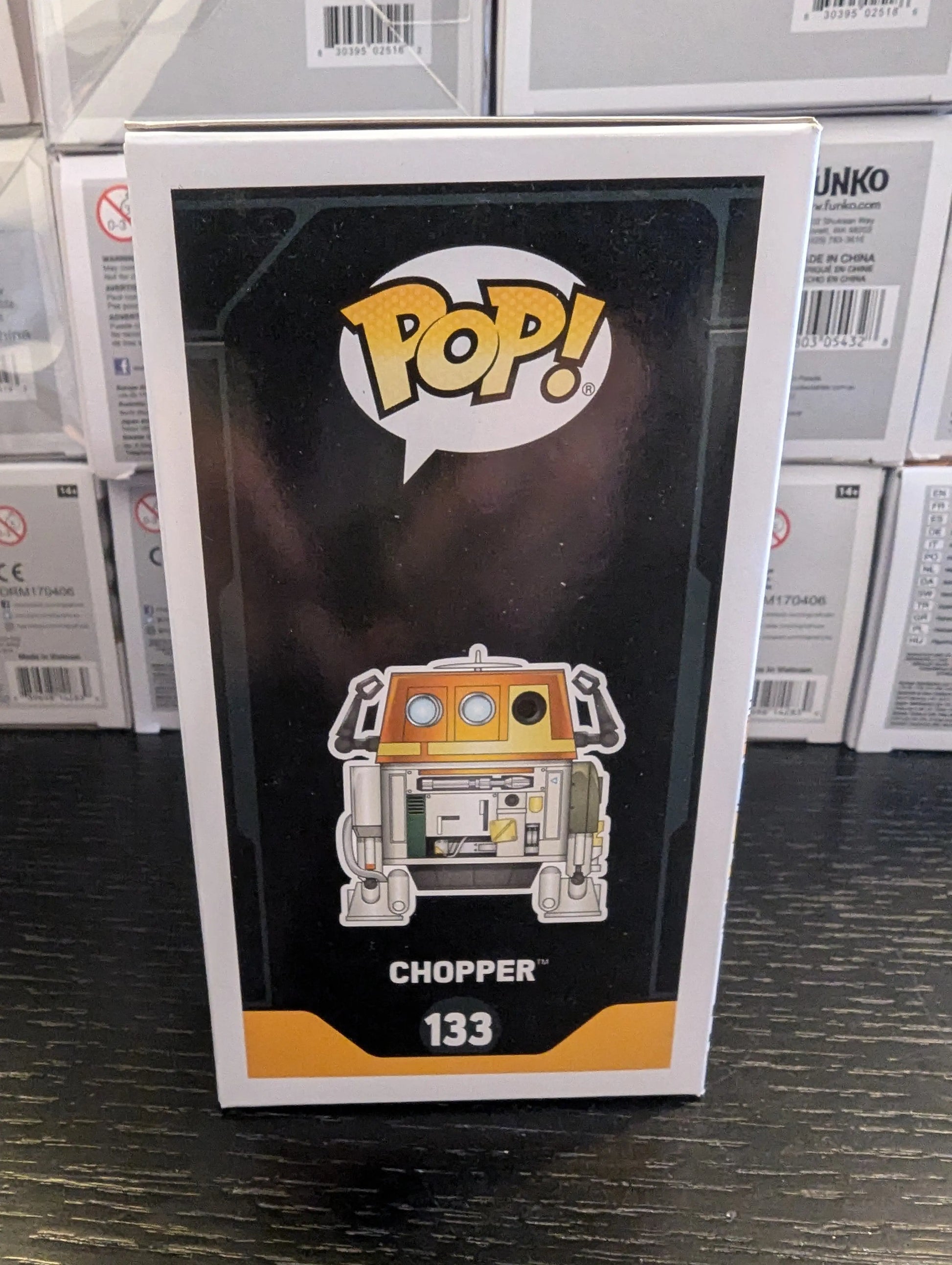 Star Wars Pop Vinyl - #133 Chopper Rebels TV Show FRENLY BRICKS - Open 7 Days