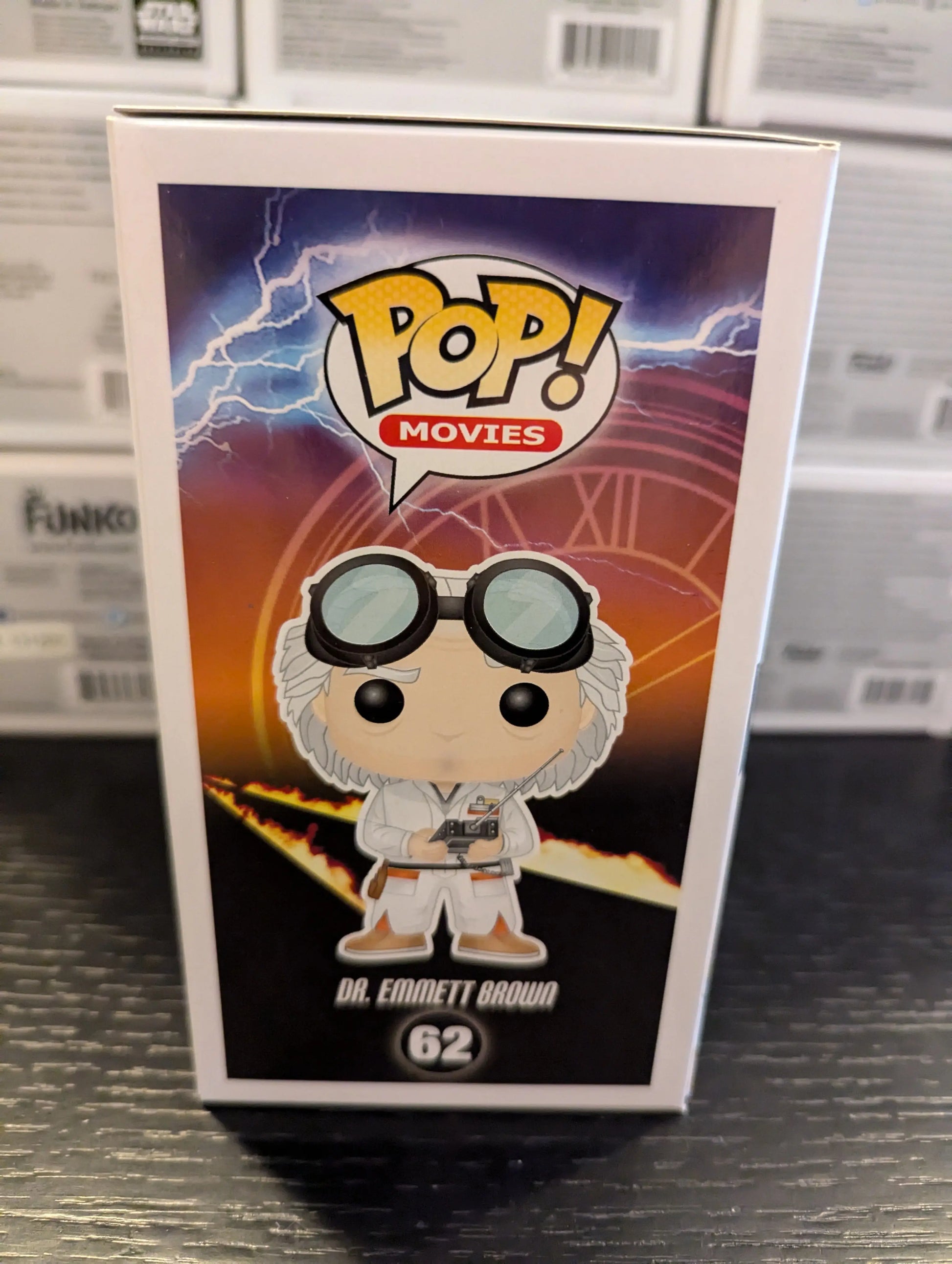 Funko Pop! Vinyl: Back to the Future - Dr. Emmett Brown - (Glow) GITD FRENLY BRICKS - Open 7 Days