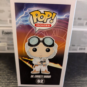 Funko Pop! Vinyl: Back to the Future - Dr. Emmett Brown - (Glow) GITD FRENLY BRICKS - Open 7 Days