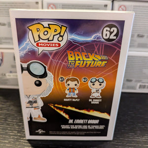 Funko Pop! Vinyl: Back to the Future - Dr. Emmett Brown - (Glow) GITD FRENLY BRICKS - Open 7 Days