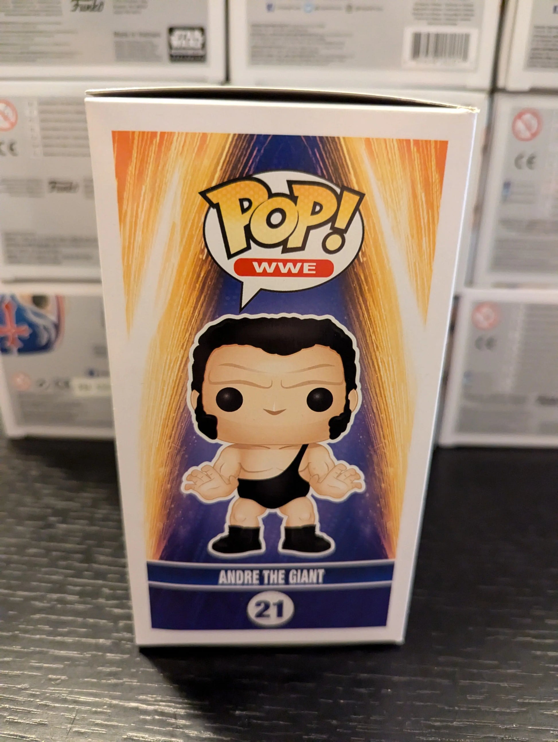 Funko Pop! Vinyl WWE 21 Andre the Giant Vaulted 2015 FRENLY BRICKS - Open 7 Days