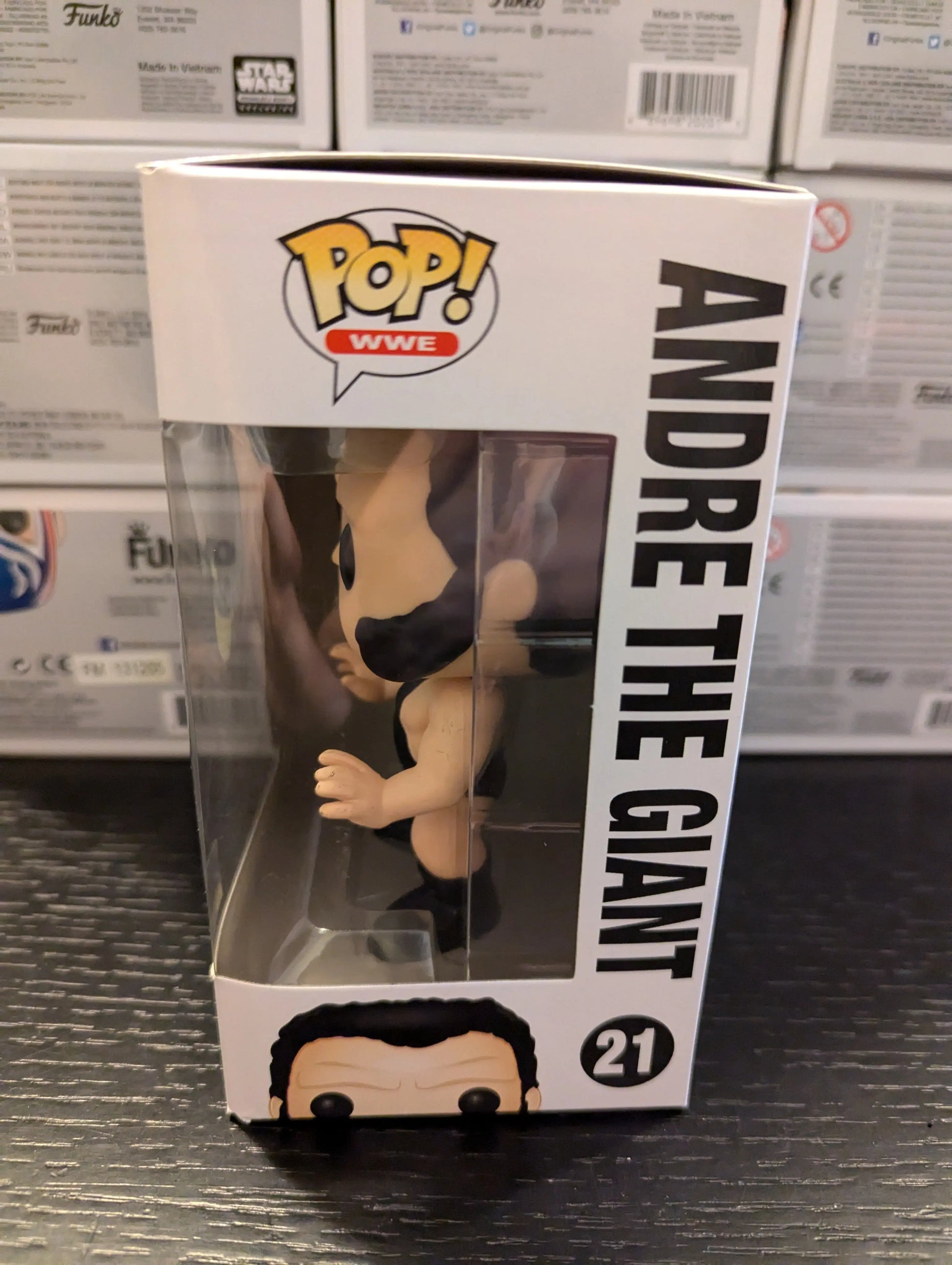 Funko Pop! Vinyl WWE 21 Andre the Giant Vaulted 2015 FRENLY BRICKS - Open 7 Days