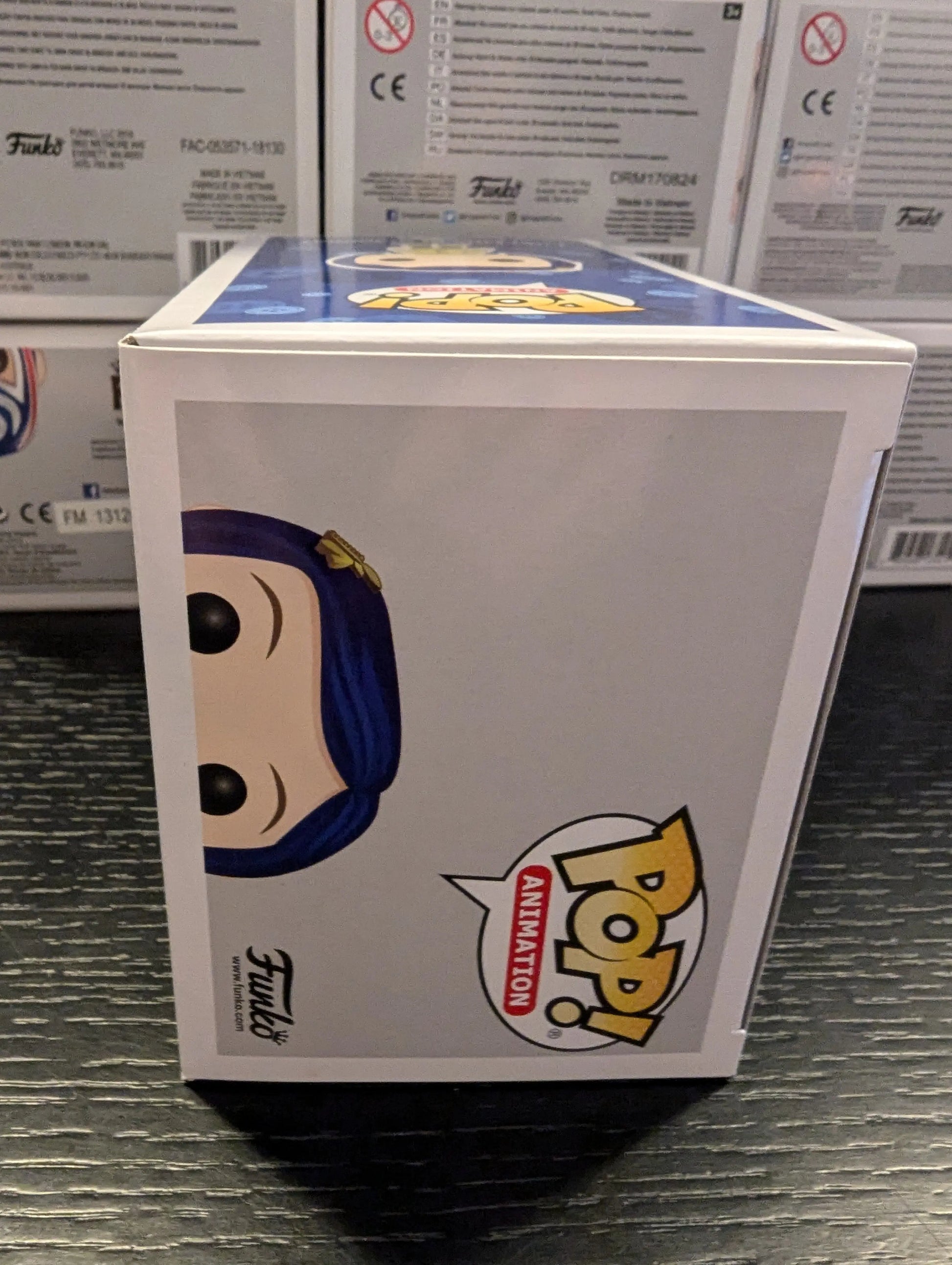 Funko Pop Animation Coraline in Raincoat 423 Limited CHASE Edition FRENLY BRICKS - Open 7 Days