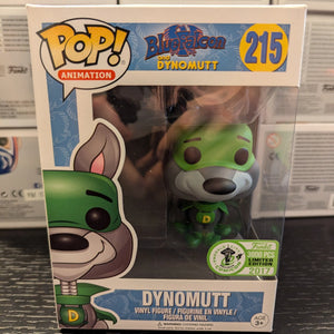 Funko Pop! Blue Falcon DYNOMUTT #215 Limited 3000 pcs ECCC 2017 FRENLY BRICKS - Open 7 Days