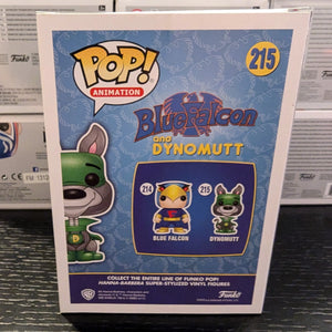 Funko Pop! Blue Falcon DYNOMUTT #215 Limited 3000 pcs ECCC 2017 FRENLY BRICKS - Open 7 Days